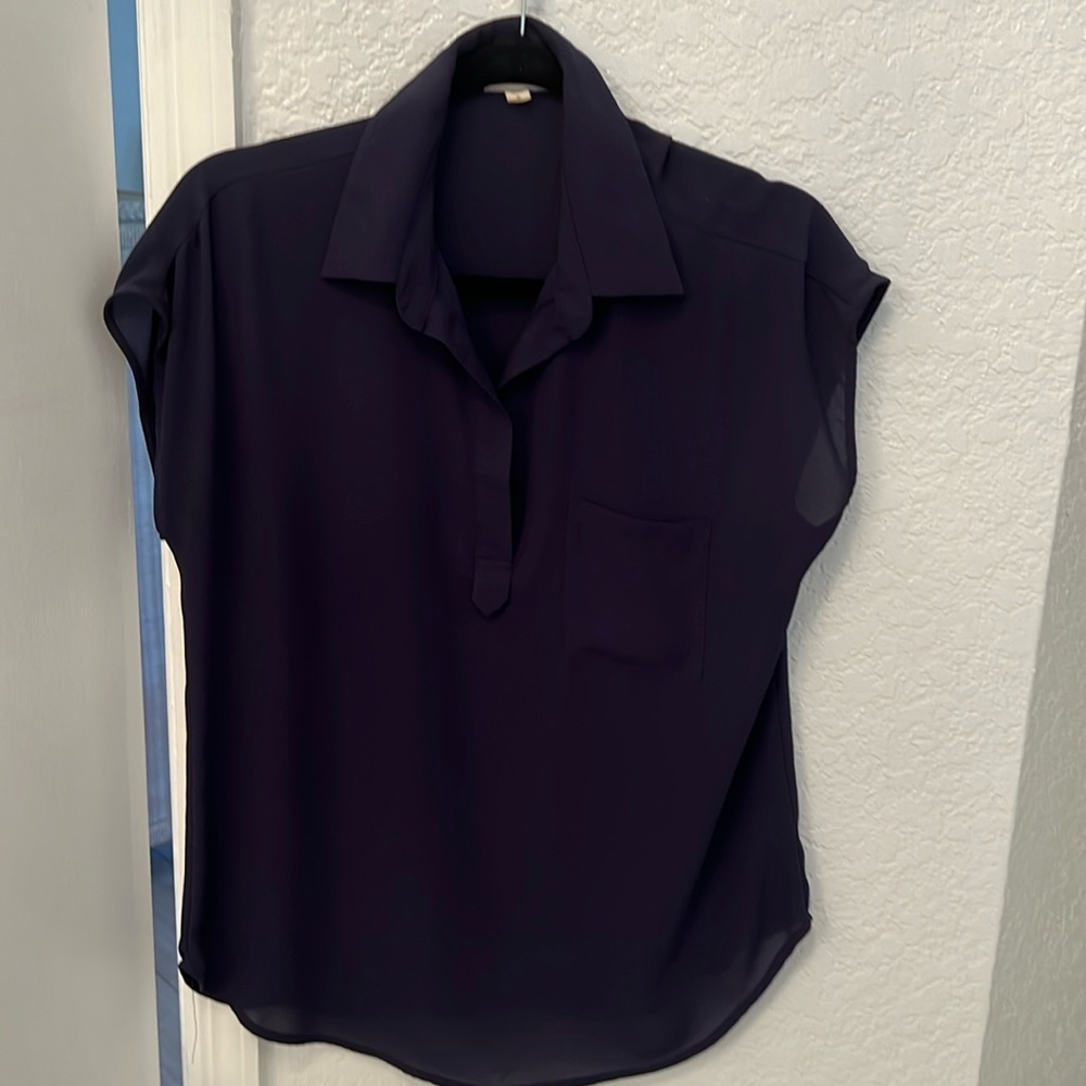 Navy basic top